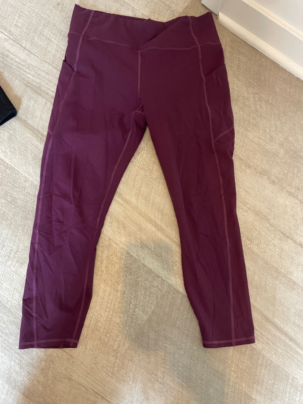 Women's Purple High-Waist Performance Leggings